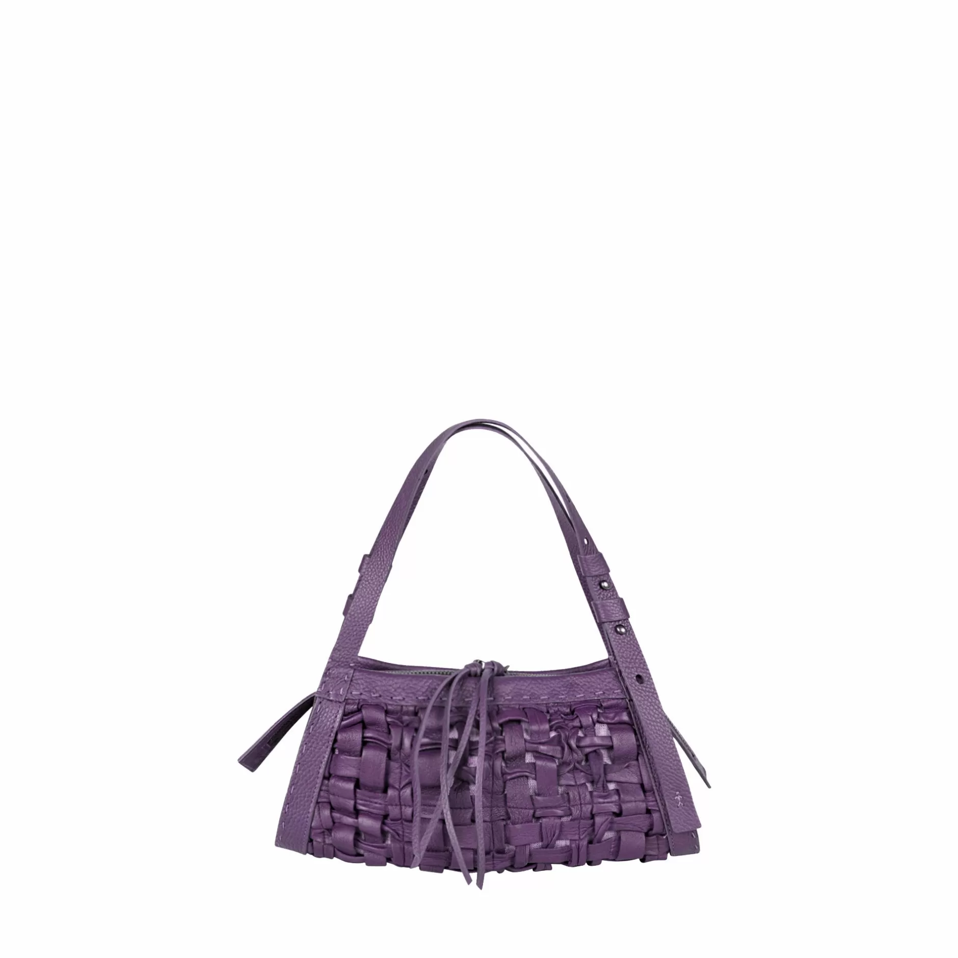 Fashion Boa Bauletto Xs Intreccio Cesta Purple Bags