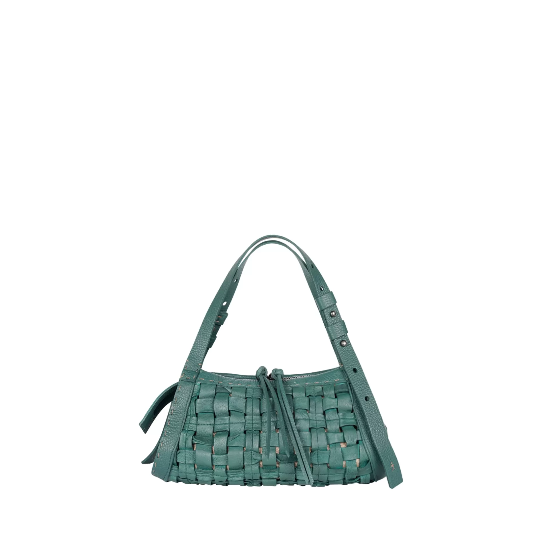 Flash Sale Boa Bauletto Xs Intreccio Cesta Teal Bags