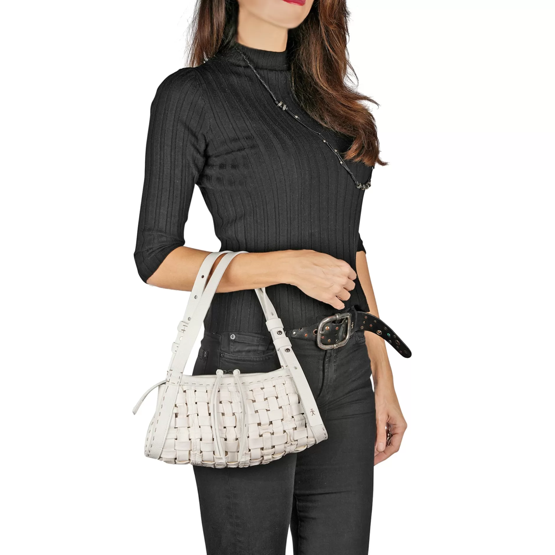Discount Boa Bauletto Xs Intreccio Cesta White Bags