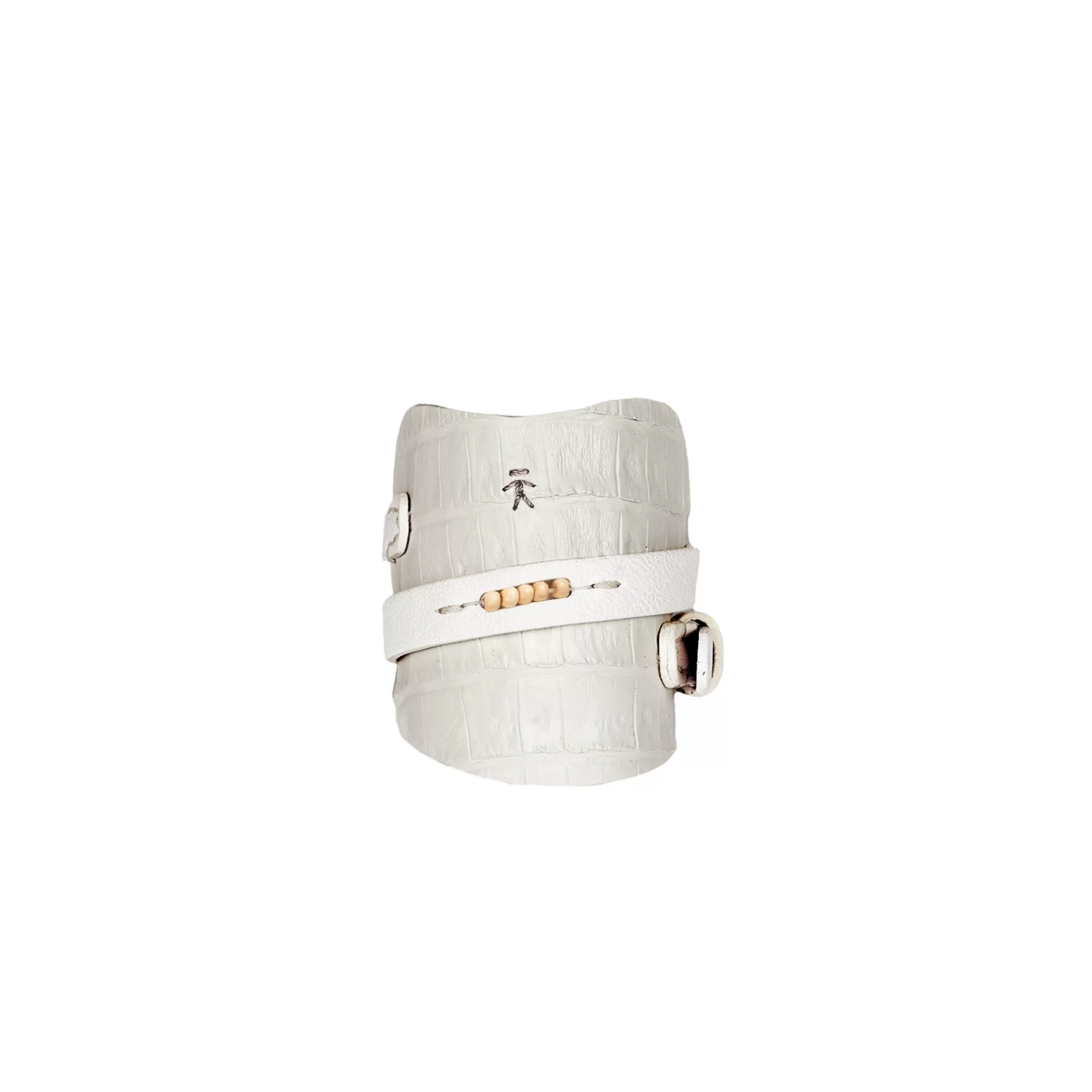New Bracelet Avatar Crocodile White Leather Jewelry