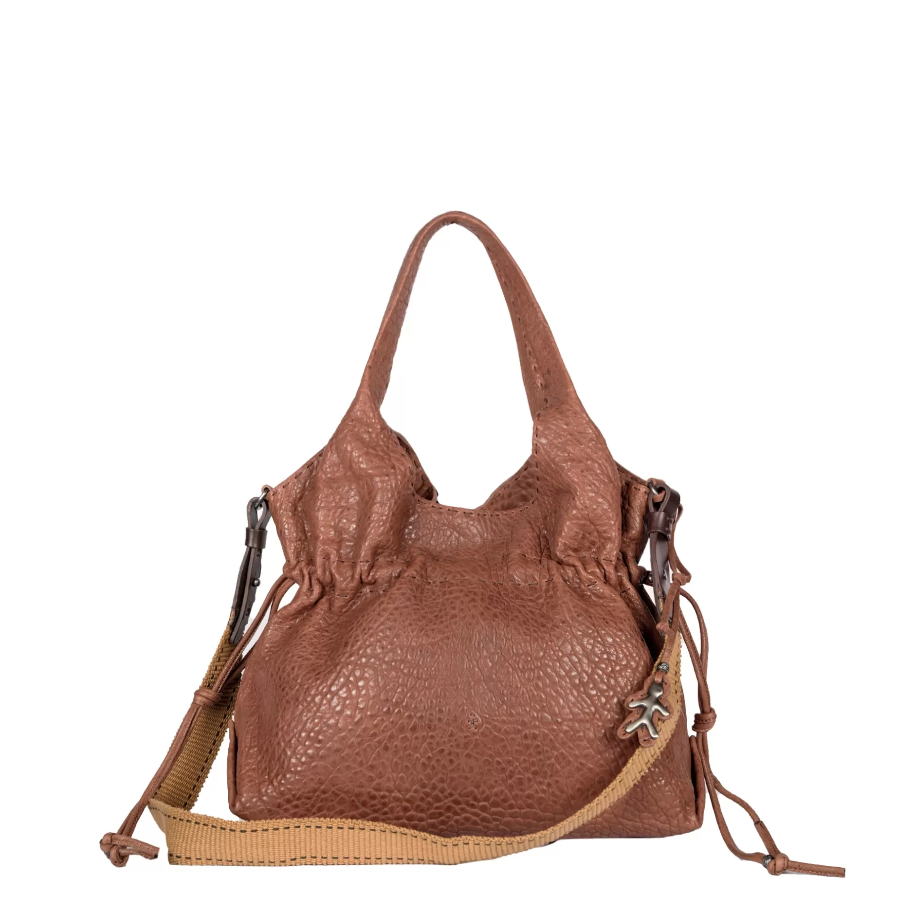 Sale Canotta Arricciata M Granellato Brandy Bags