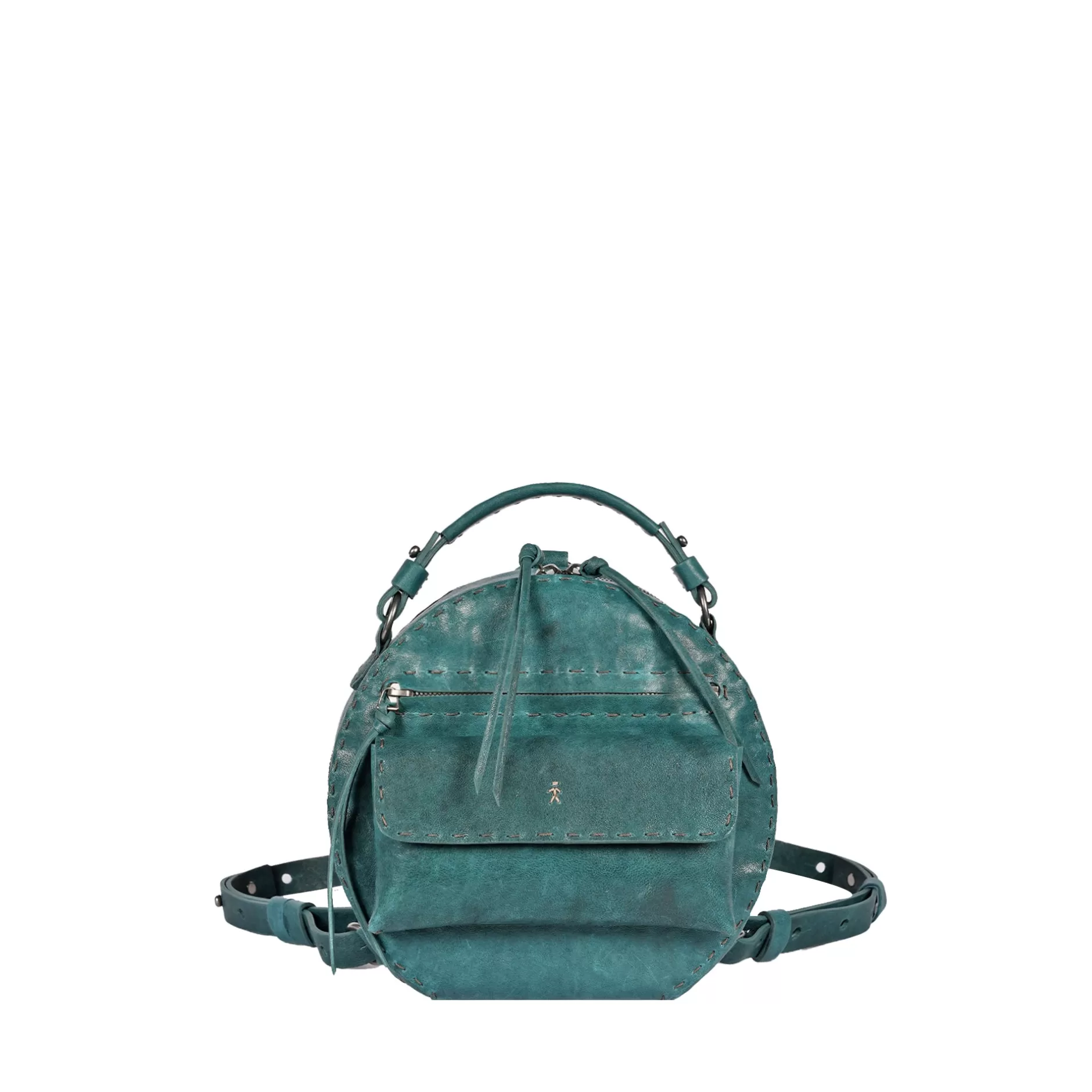 Clearance Cappelliera Pocket Backpack Old Iron Teal Bags