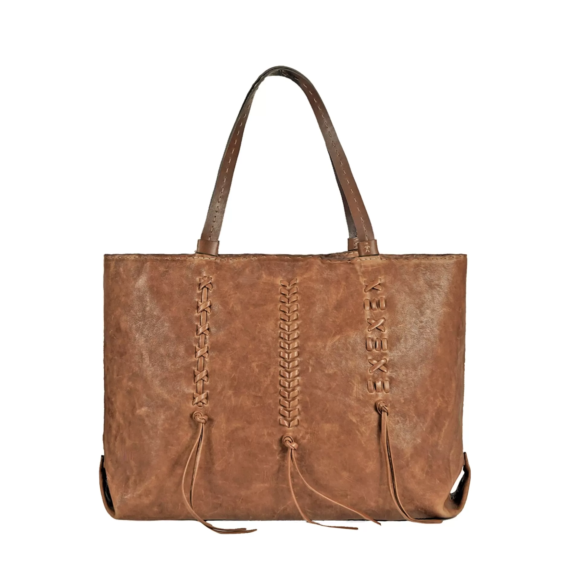 Online Irina Ricamo Vegetal Wash Brandy Bags