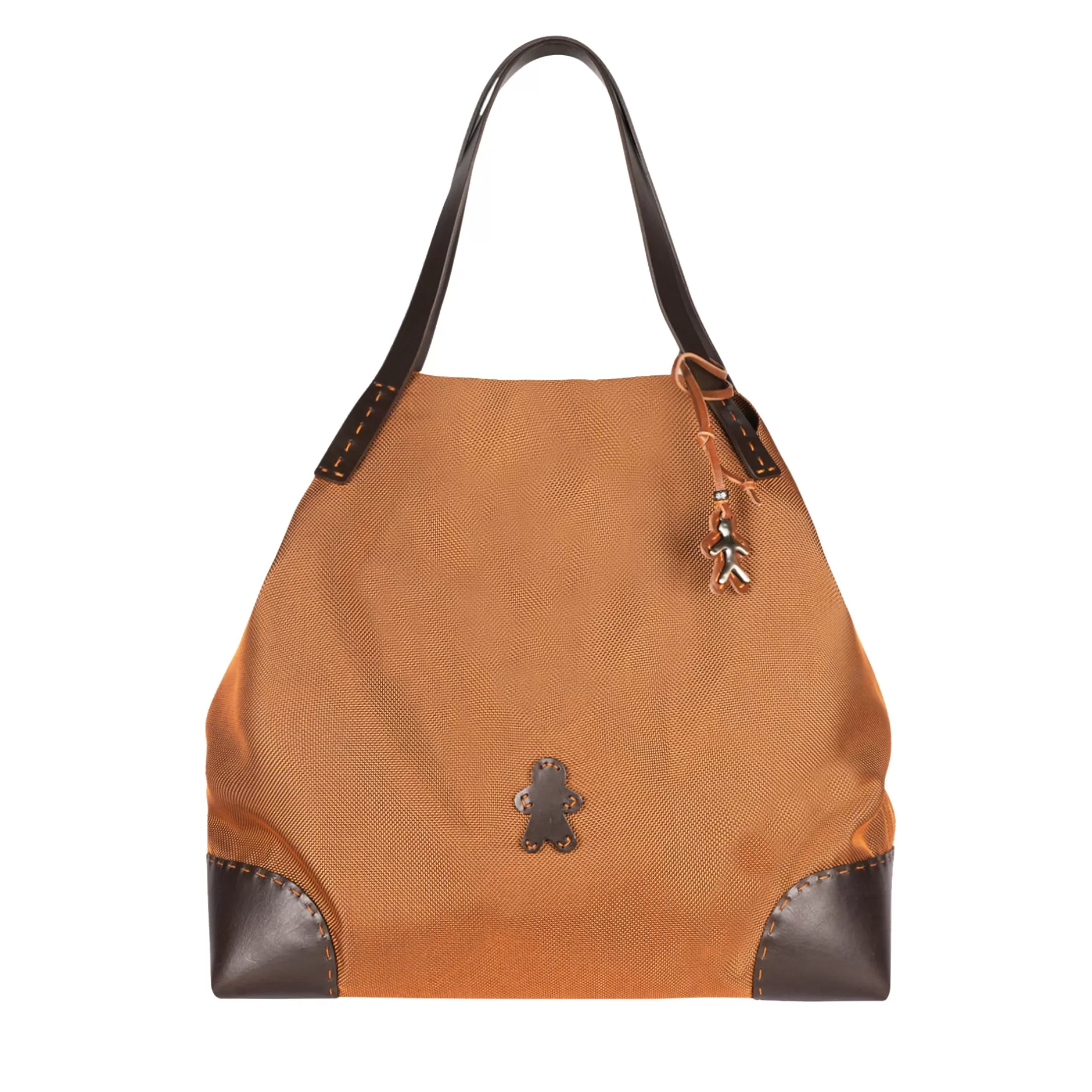 Online Isa Angoli Nylon Dark Orange Bags