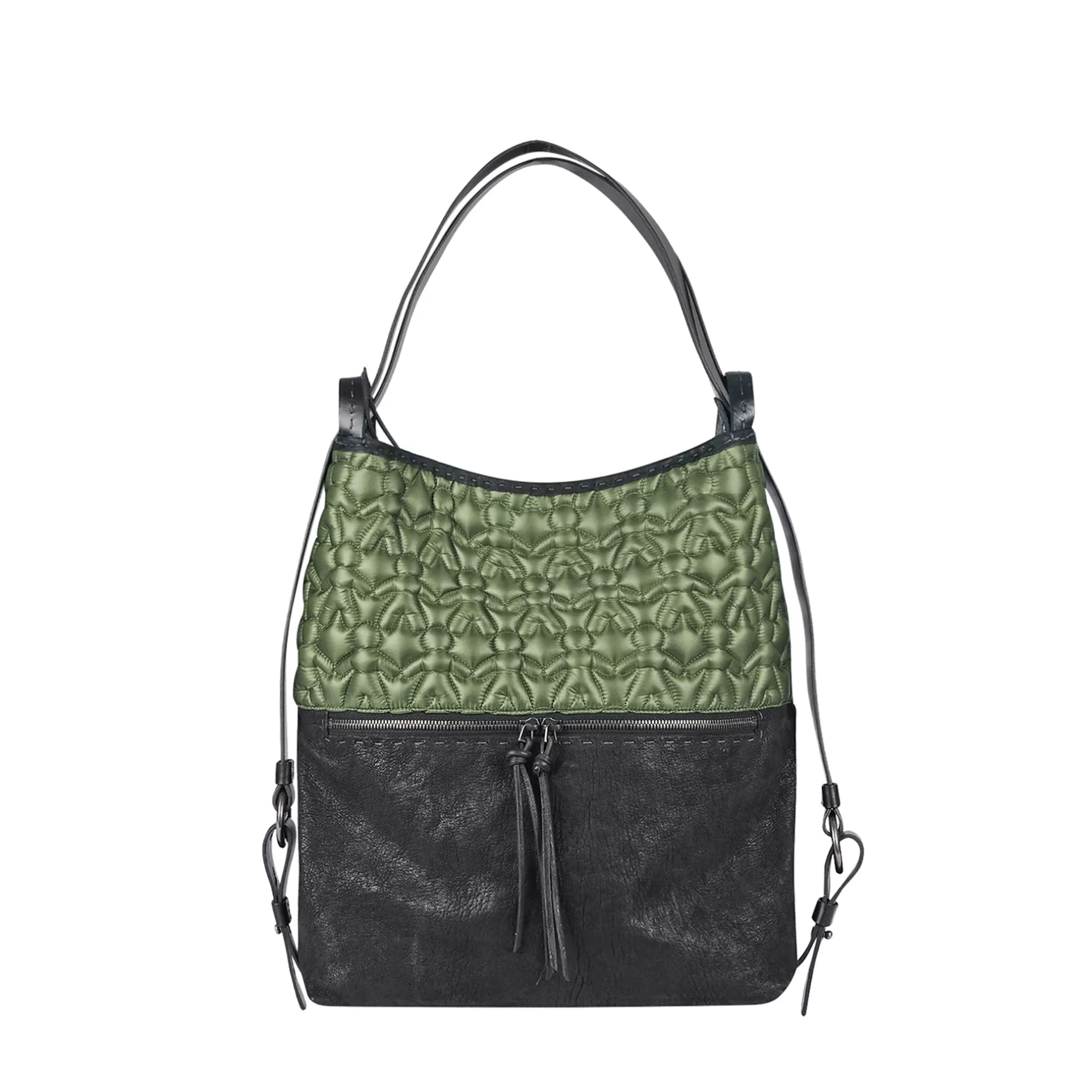 Best Sale Lara Backpack L Omino Nylon Forest Green Bags