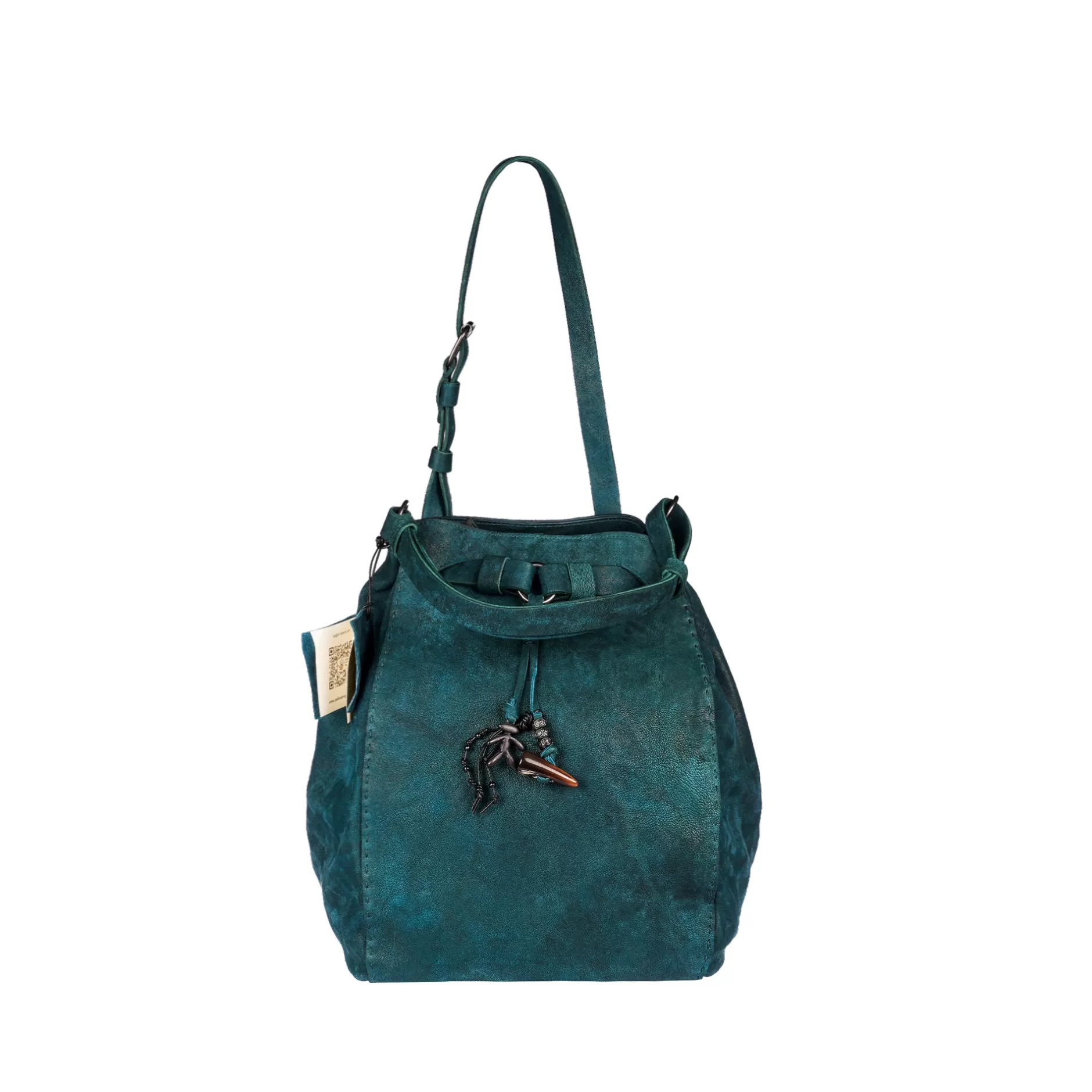 Cheap New Ampolla M Grattato Teal Bags