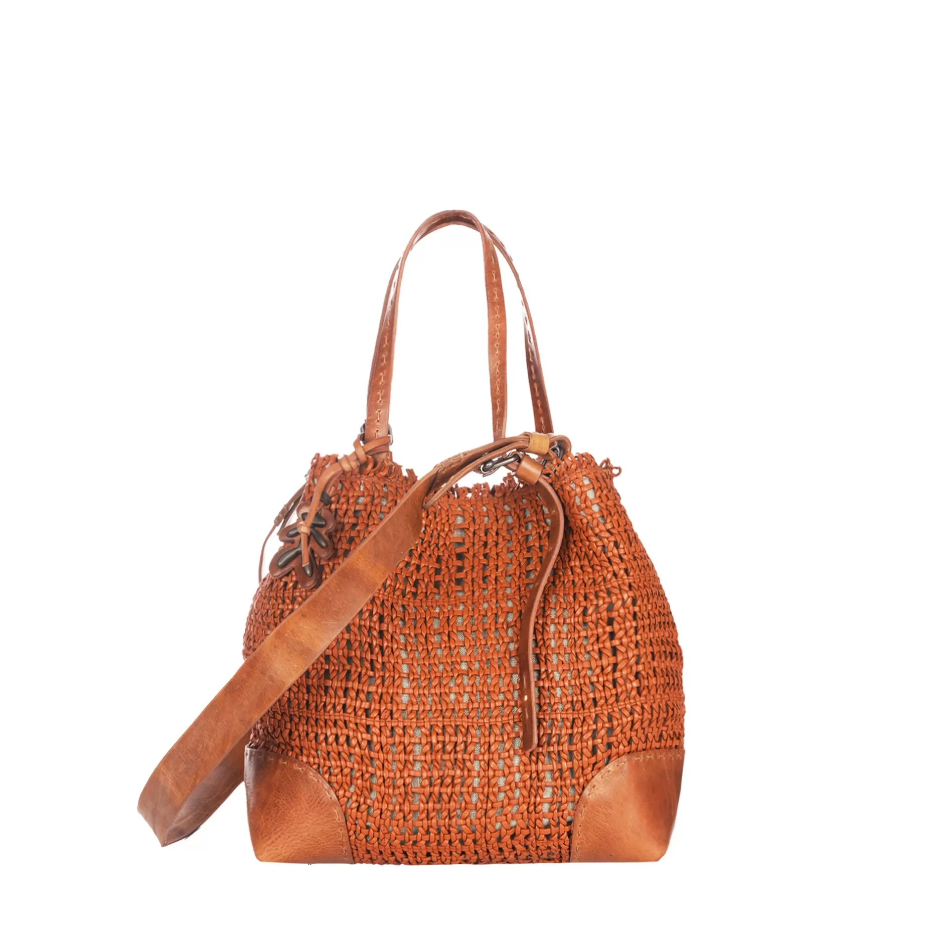 Sale New Daria M Intreccio Rete Brandy Bags