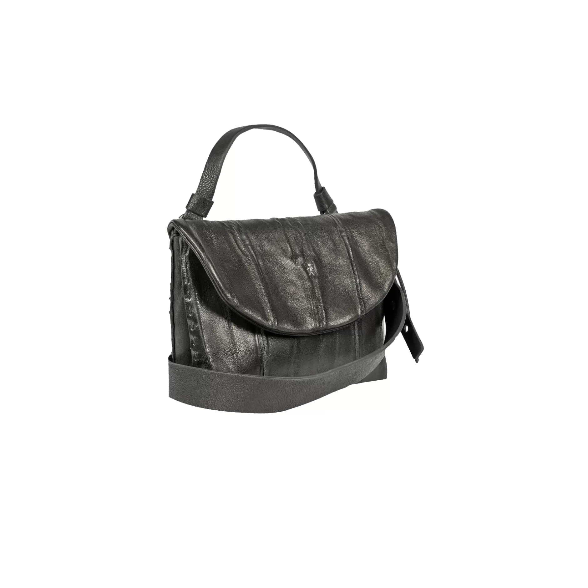 Shop New Saretta Xs Plissettato Black Bags