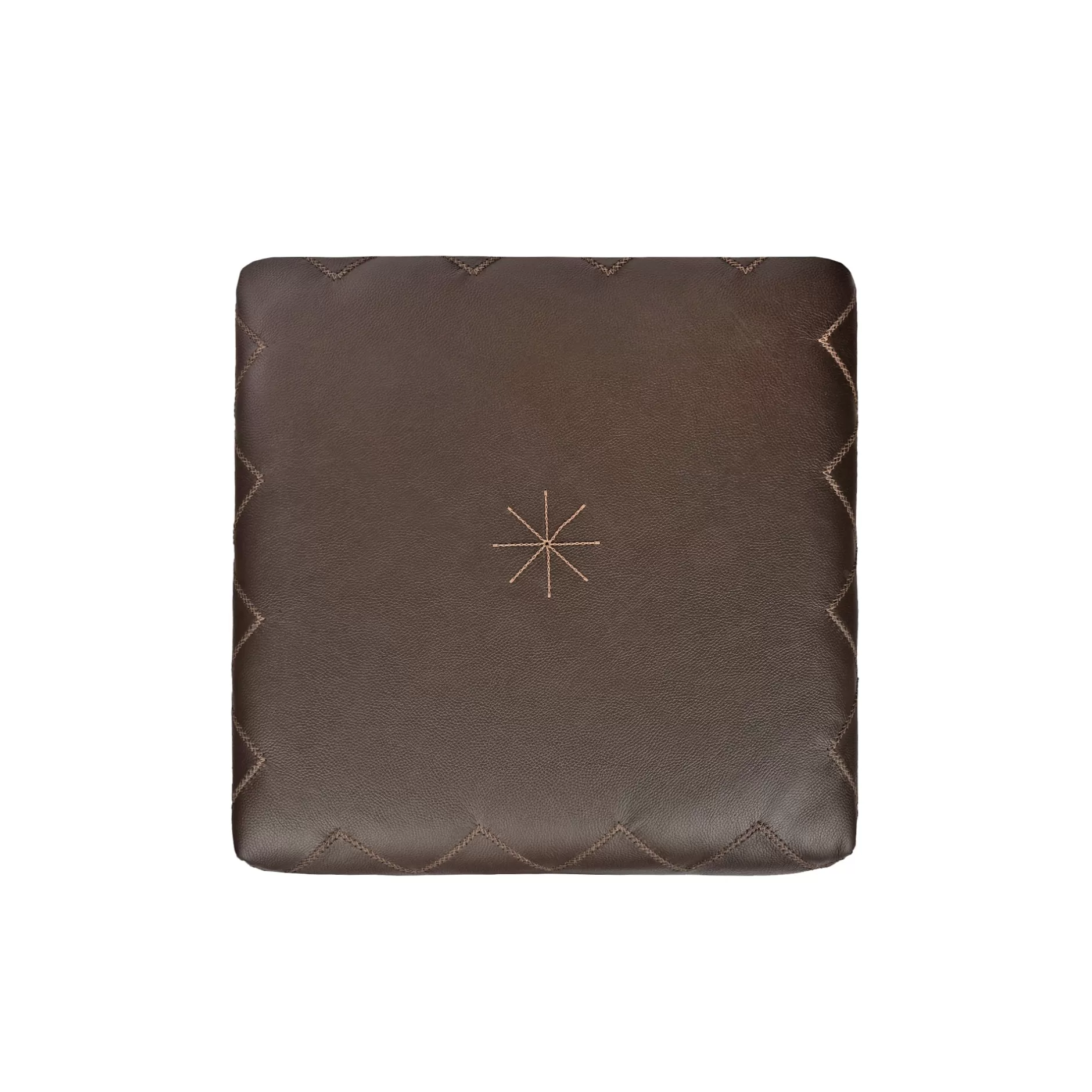 Hot Pouf New Claudia Muflone Dark Brown Furniture