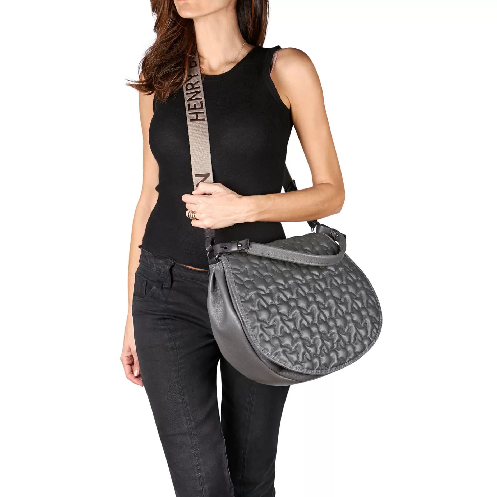 Cheap Sella Trapunta L Hb Omino Trapunta Anthracite Bags