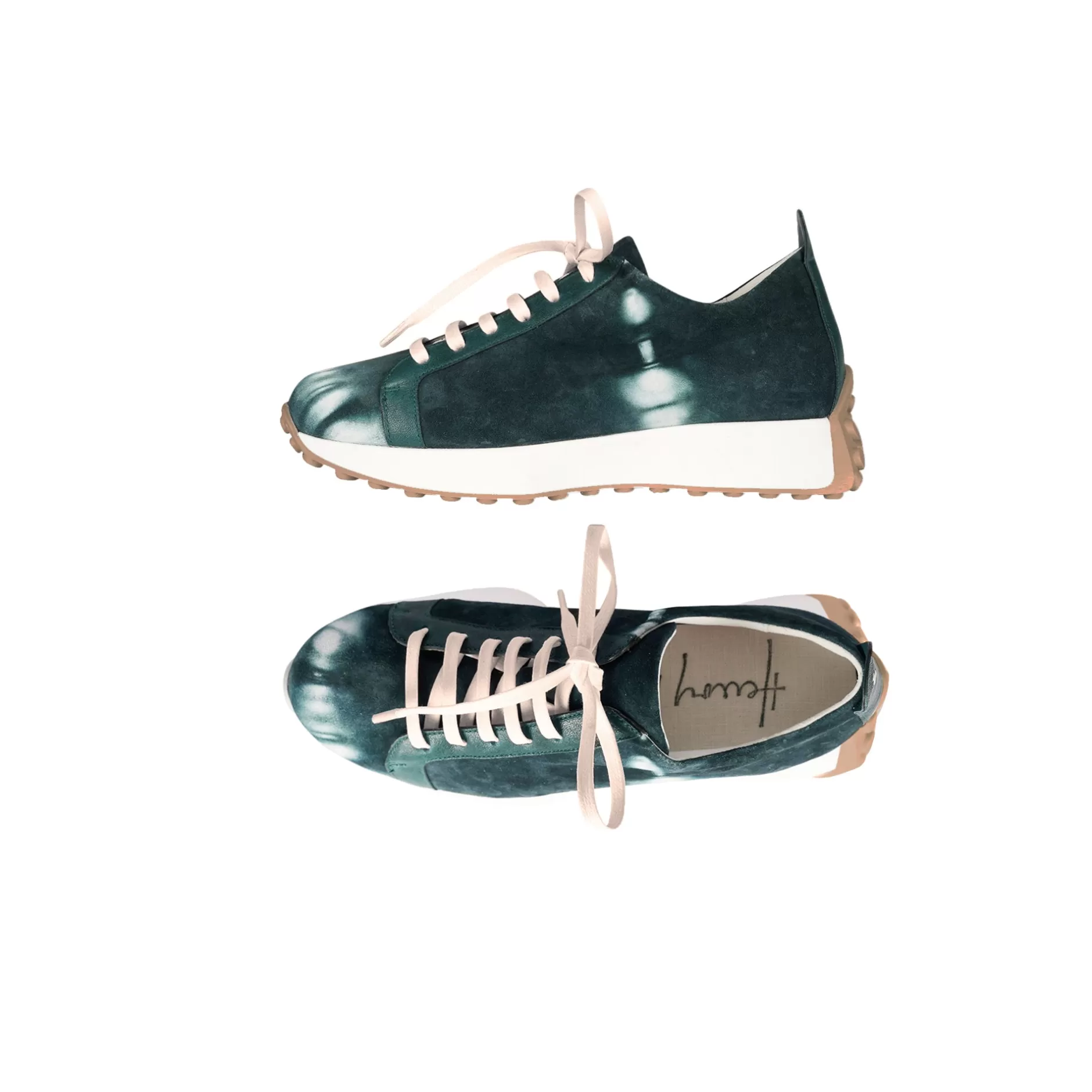 Hot Sneaker Tie Dye Teal Shoes