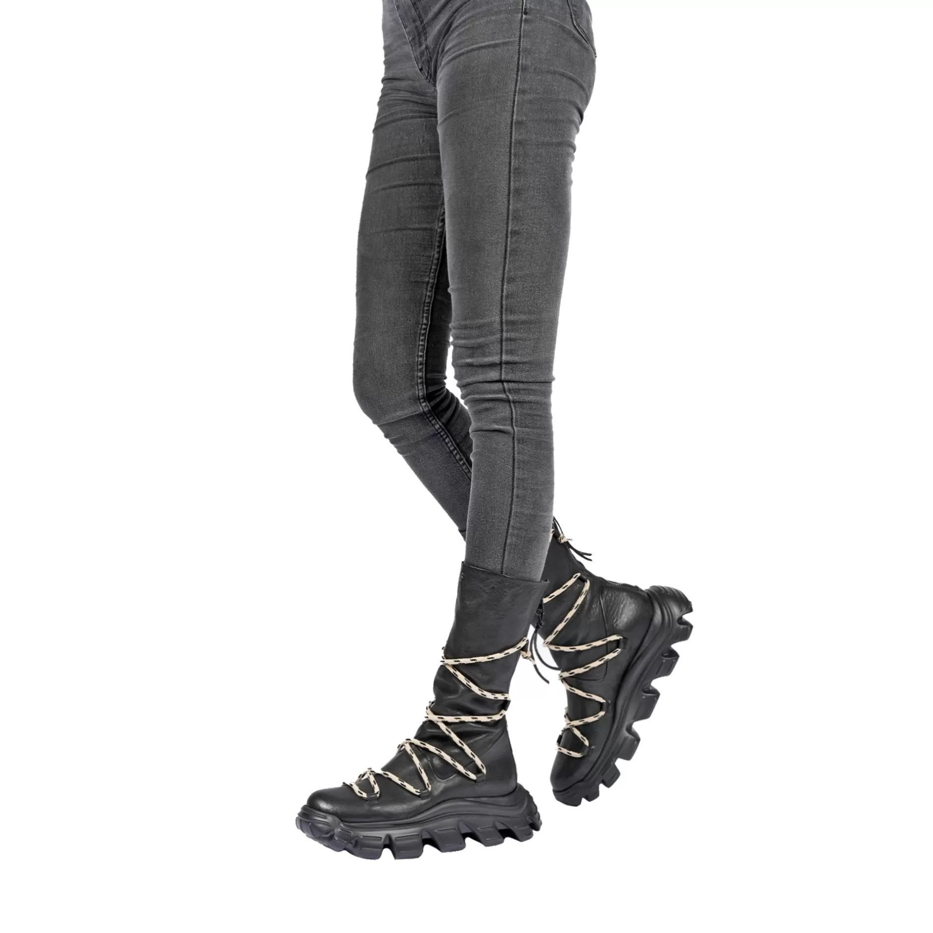 Hot Sporty Boot Old Iron Black Shoes