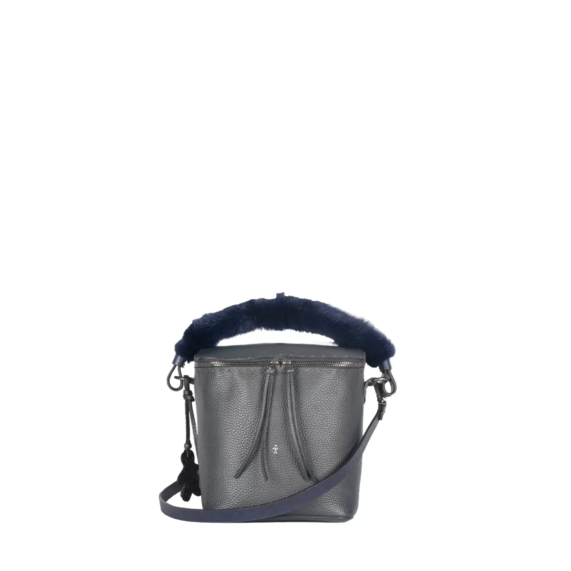Clearance Tiffany Fur Cervo Deep Blue Bags