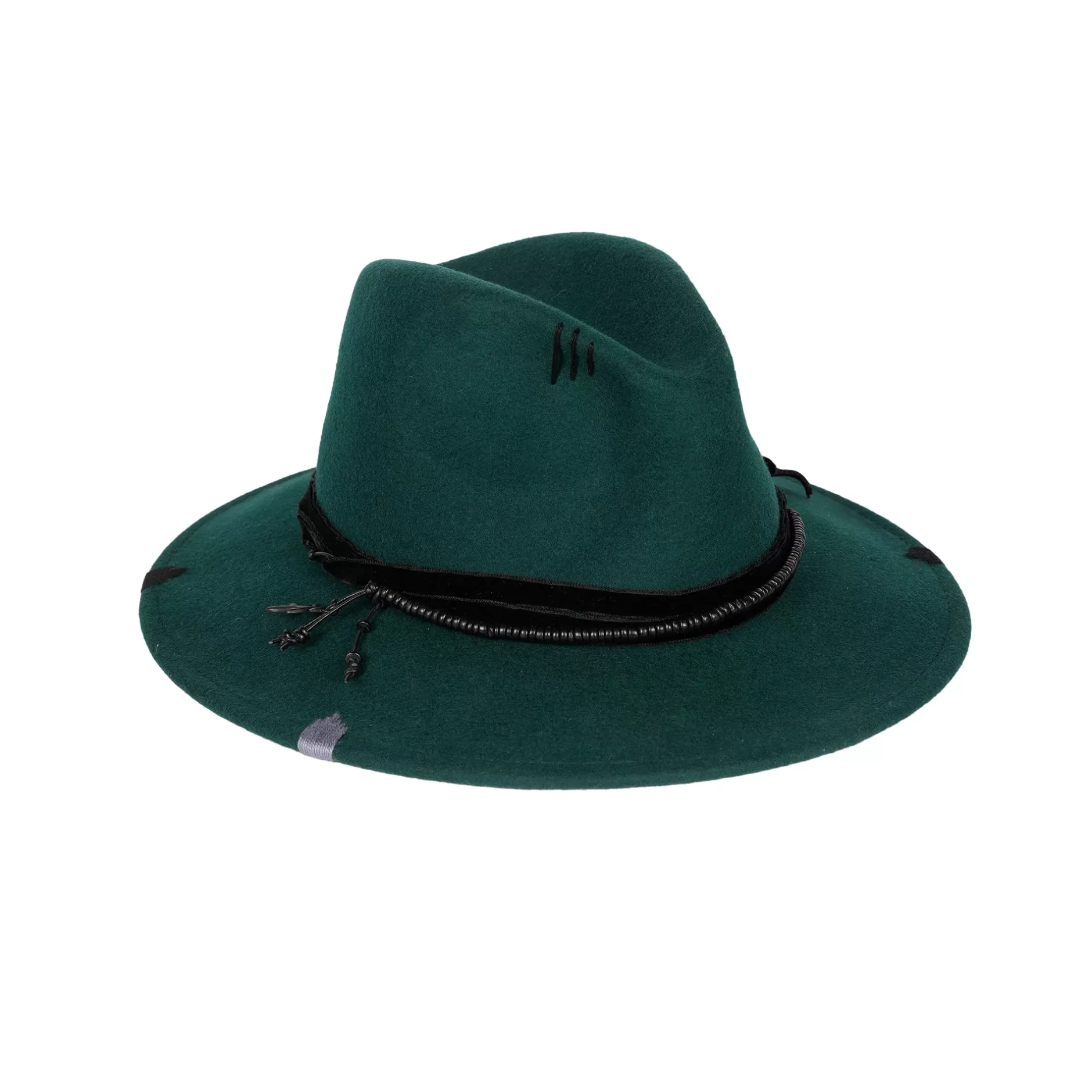 Flash Sale Velvet Hat Wool Teal Hats