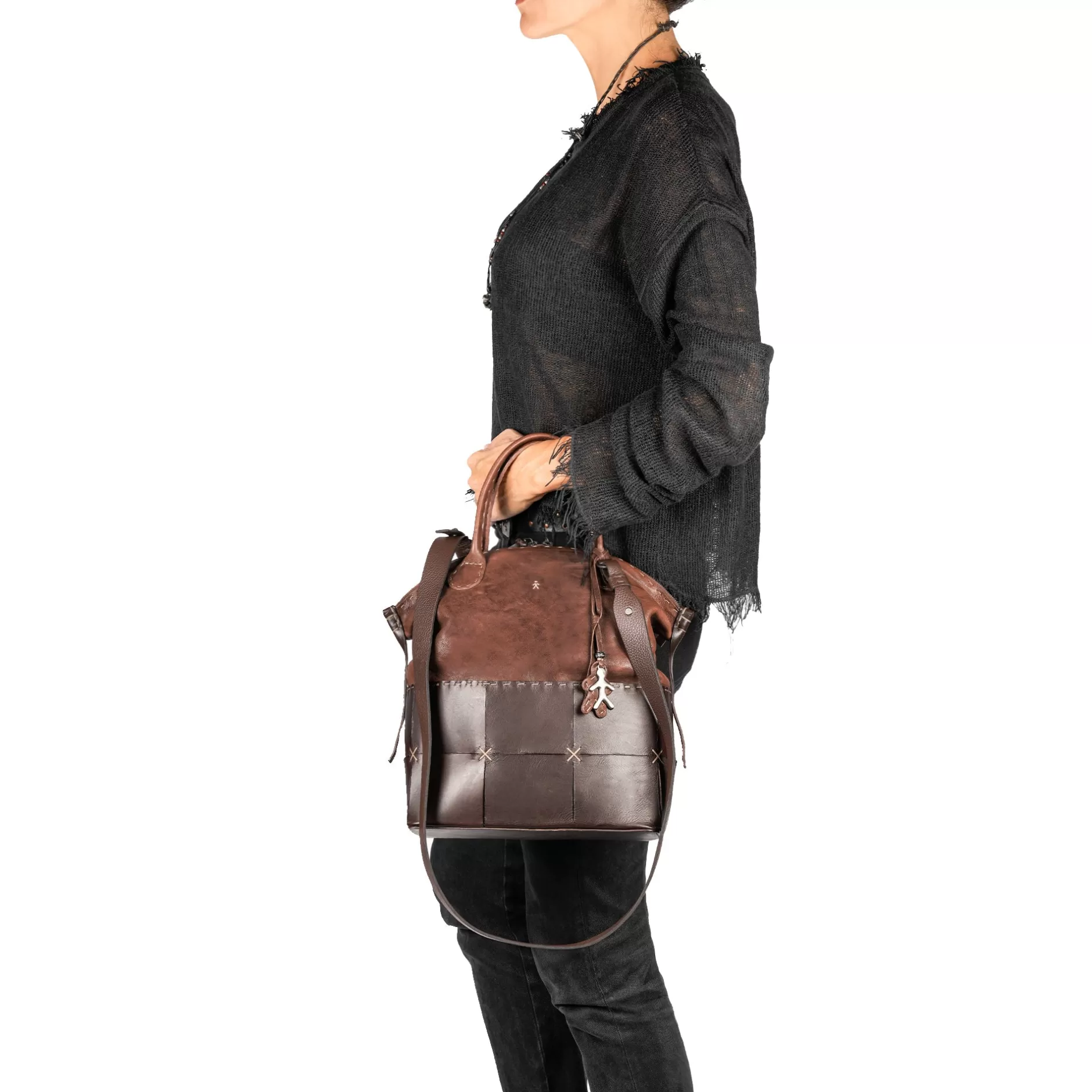 Store Virginia Mosaico M Vegetal Wash Cognac Bags